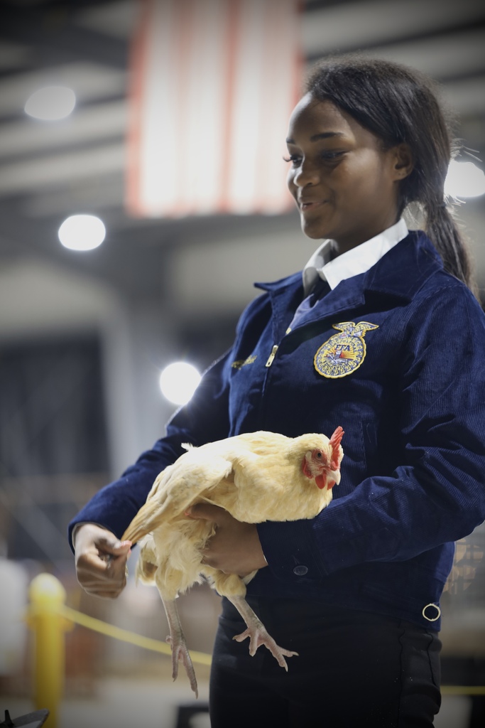 FFFA students receiving awards at the Northeast Florida Fair