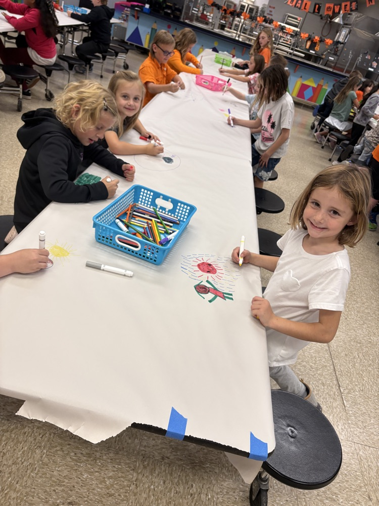Fun Run, art activity 10-21