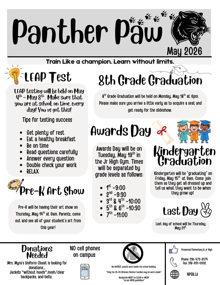 Monthly Panther Paw