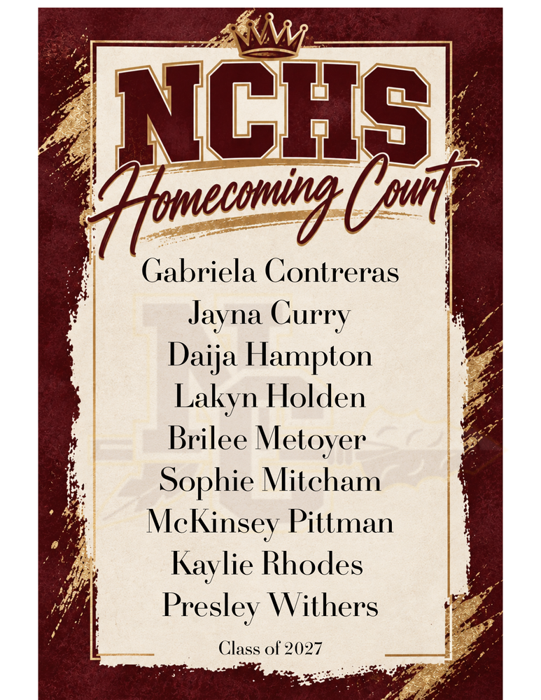 26-27 Homecoming Court