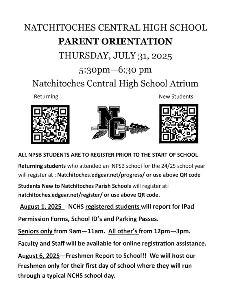 Parent orientation