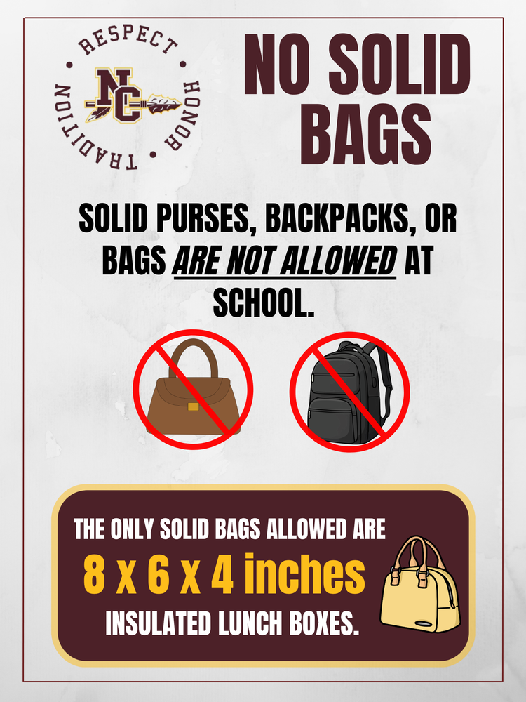 No Solid Bags