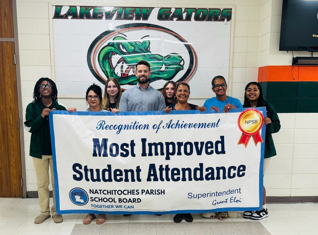 Lakeview attendance banner