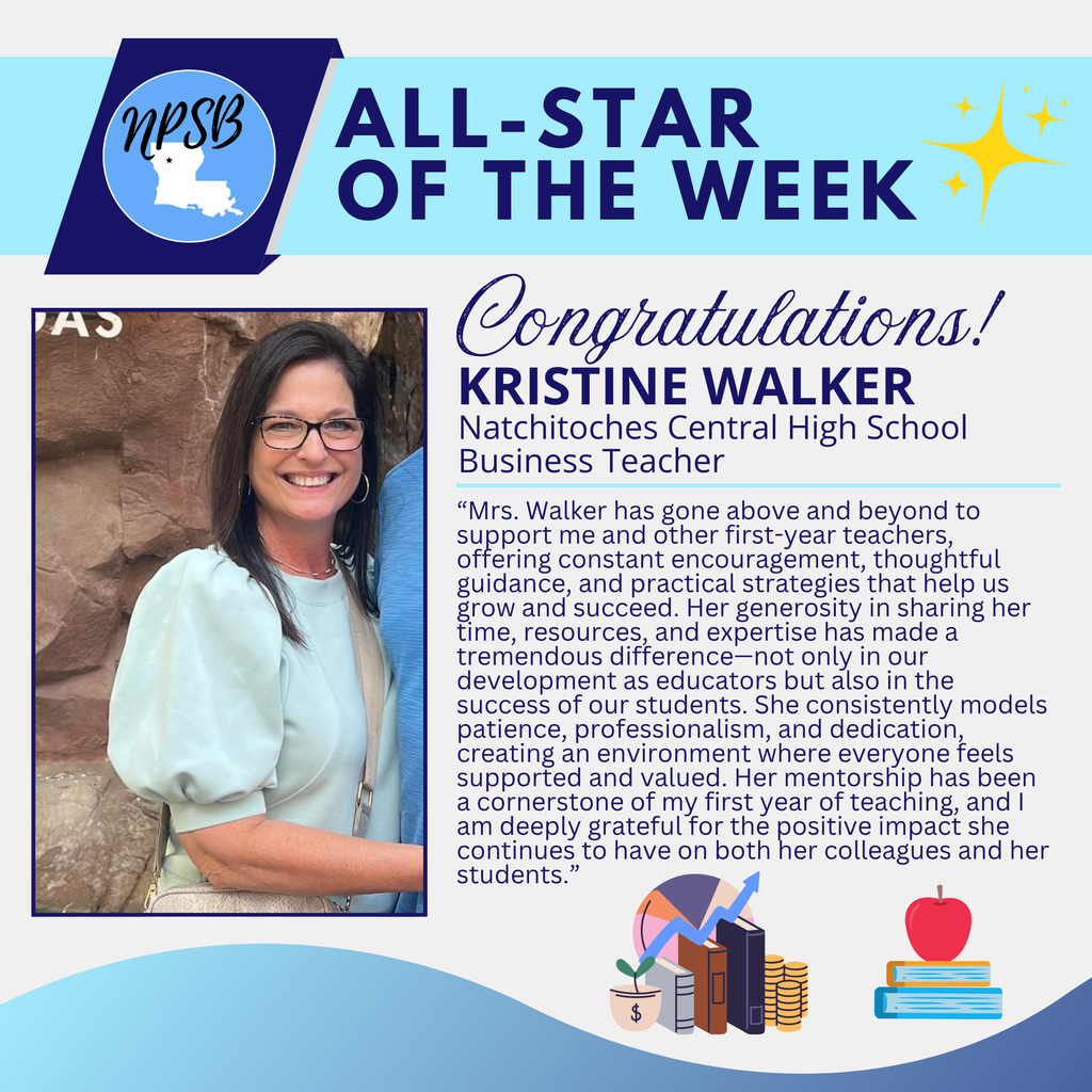 Kristine walker, all star of the week
