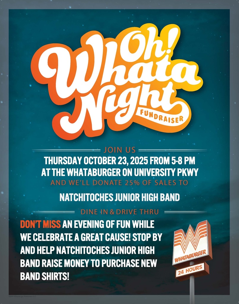 Whataburger Fundraiser