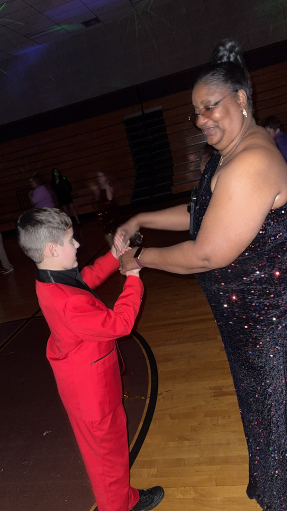 Ezekiel May and Tanja Pickett dance at.the FAE Wildcat Mardi Gras Ball