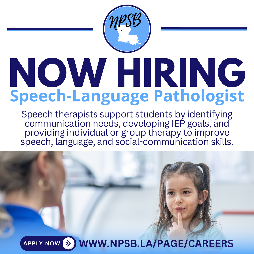 speech language pathologist job opening