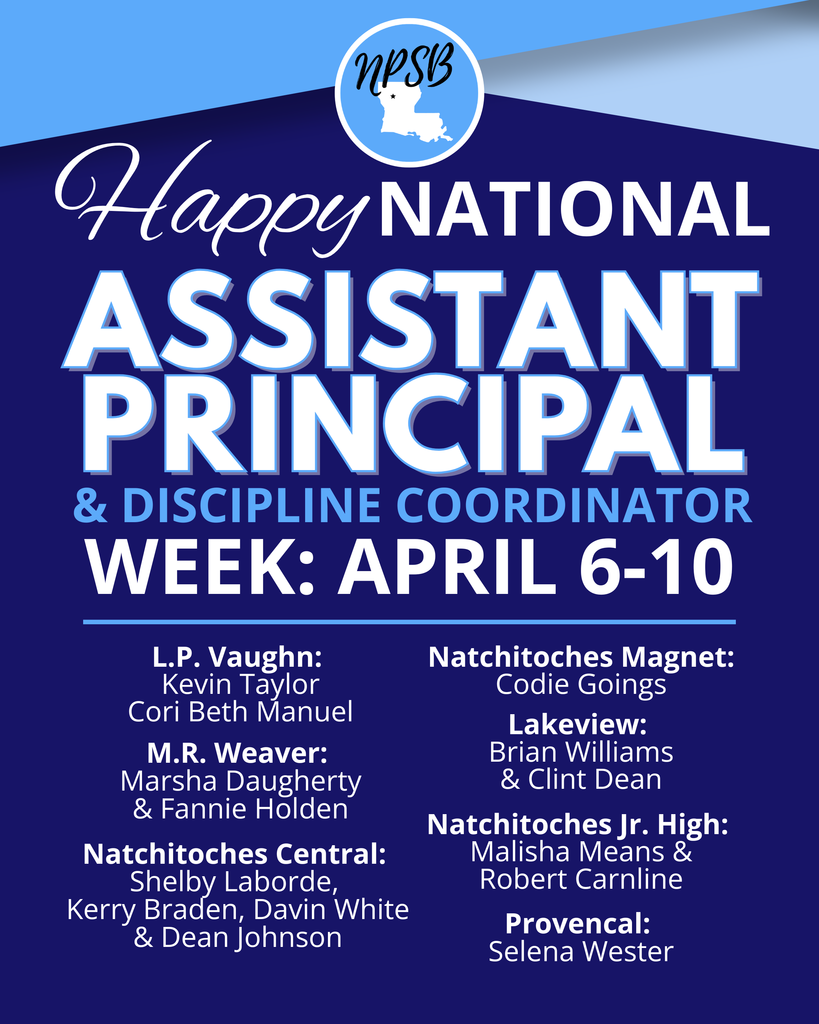 assistant principal day April 2026