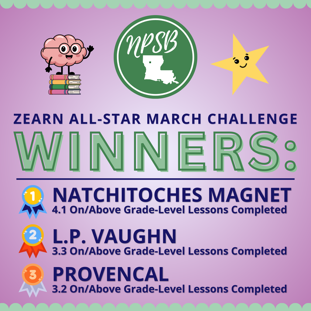 zearn all star march winners