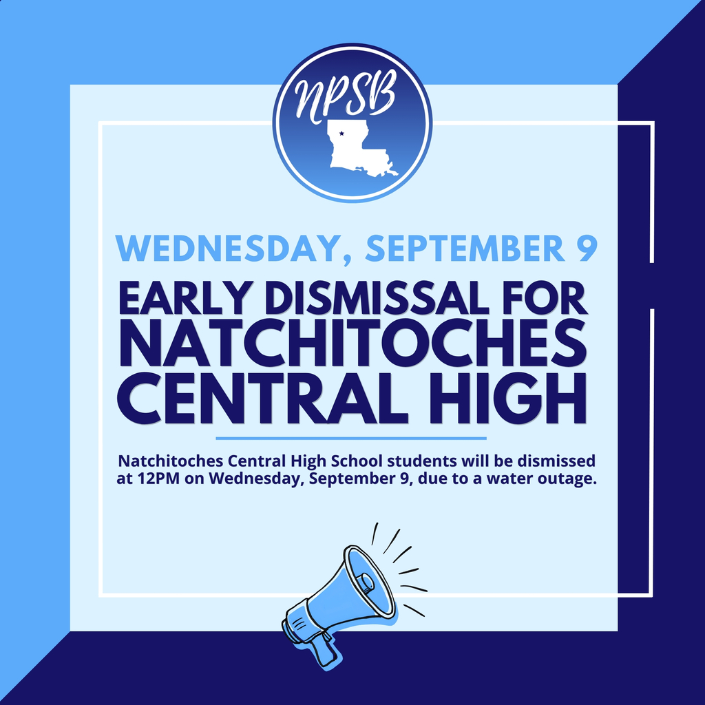 NCHS dismissal 12PM september 9