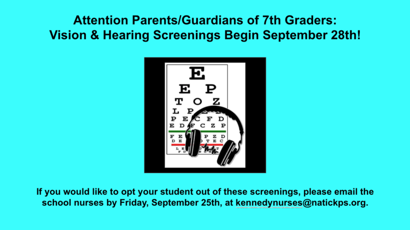 Gr 7 Screenings