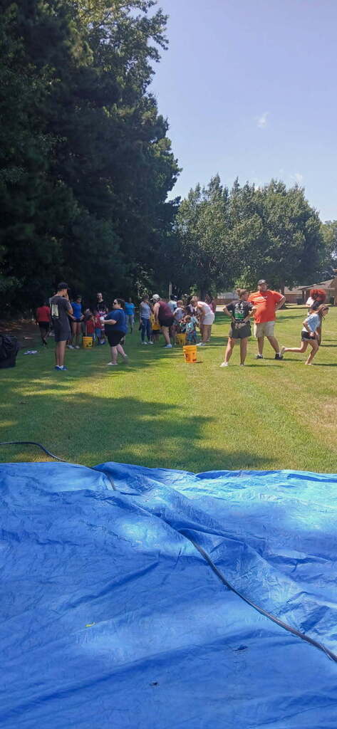 people gathered