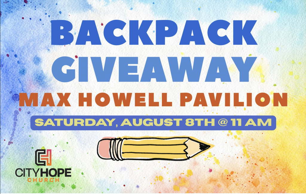 backpack givaawy flyer