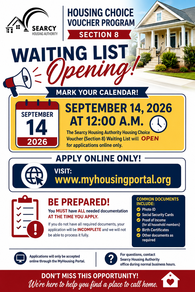waiting list flyer
