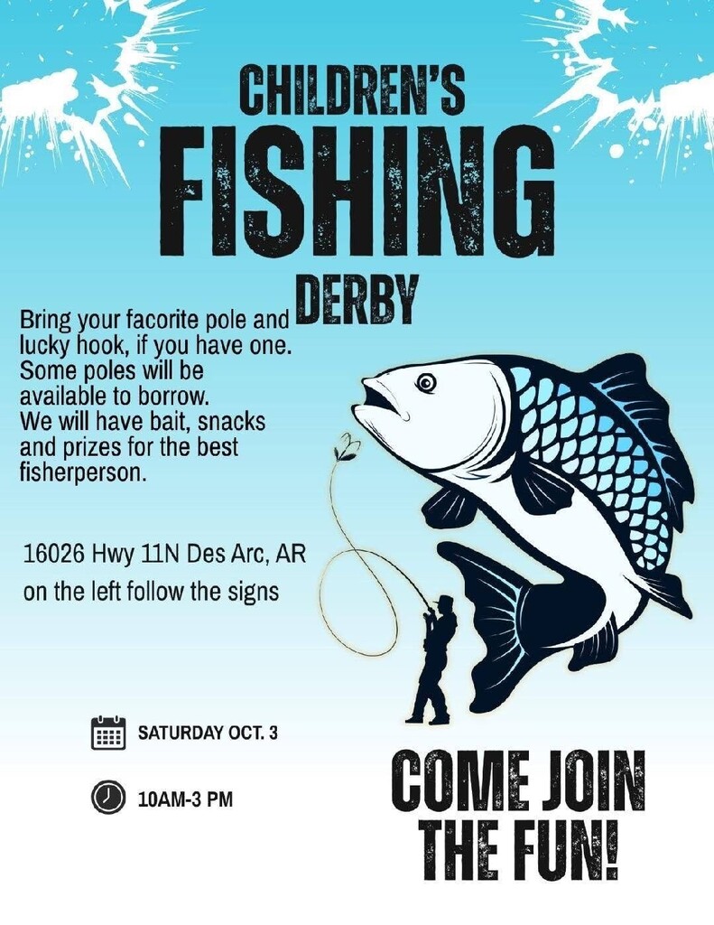 fishing derby flyer