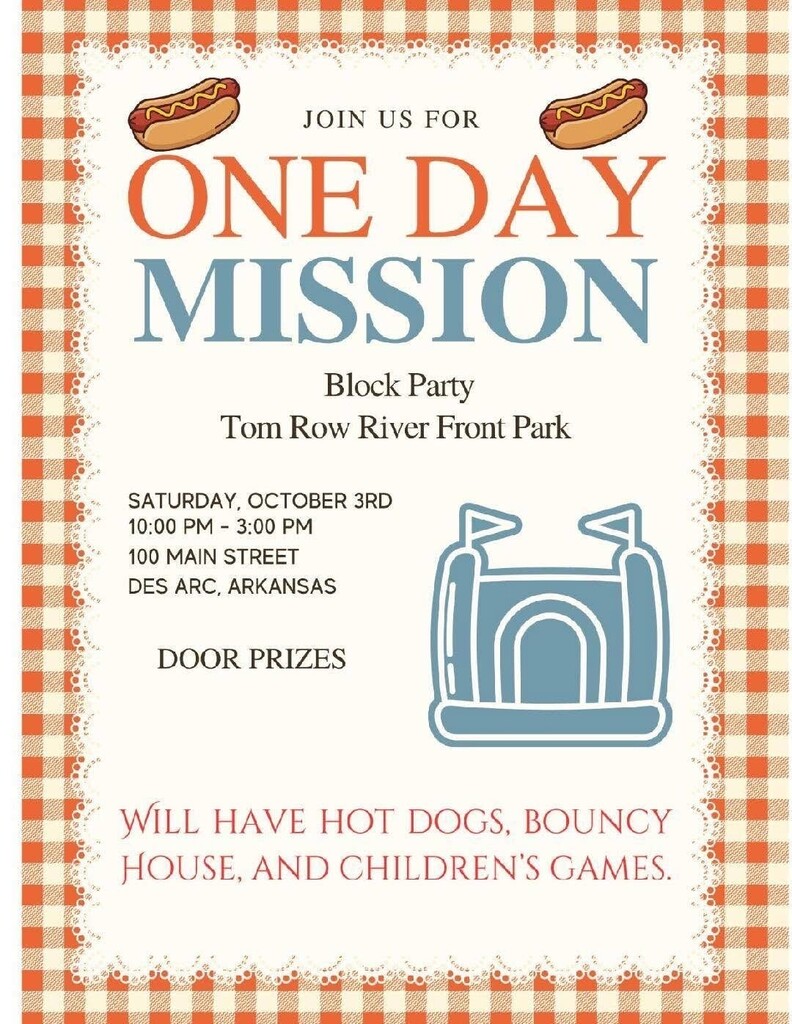 block party flyer