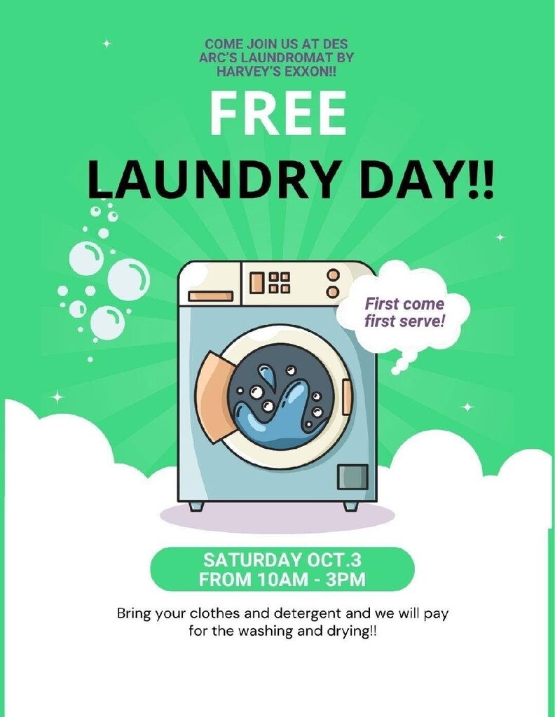 free laundy flyer