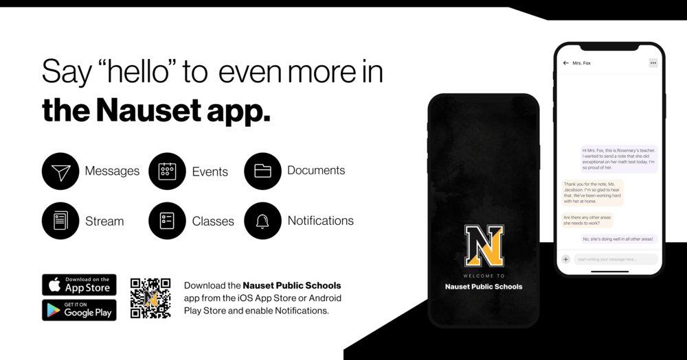 say hello to even more in the Nauset app