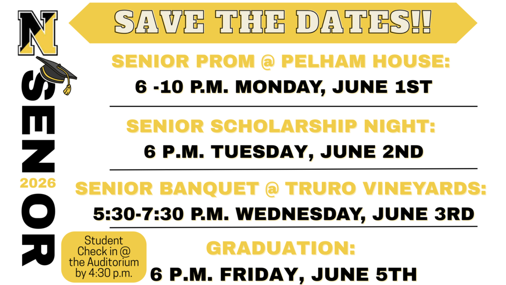 Senior Save the Dates Flier