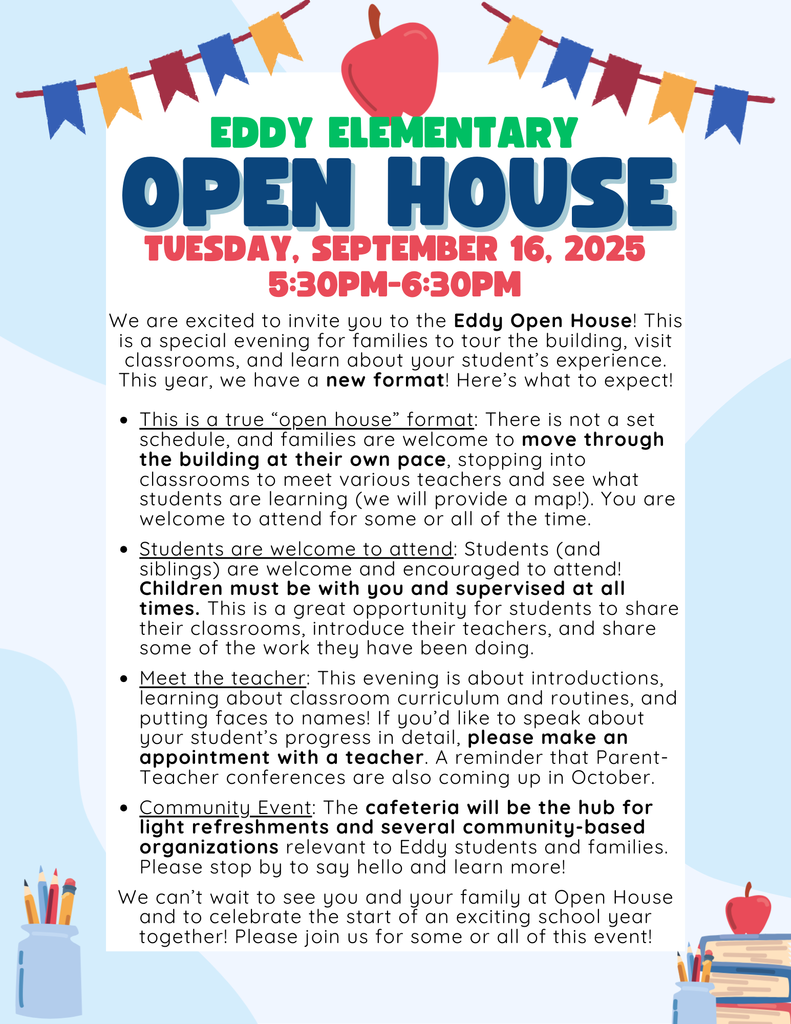 Eddy Open House 9.16.25