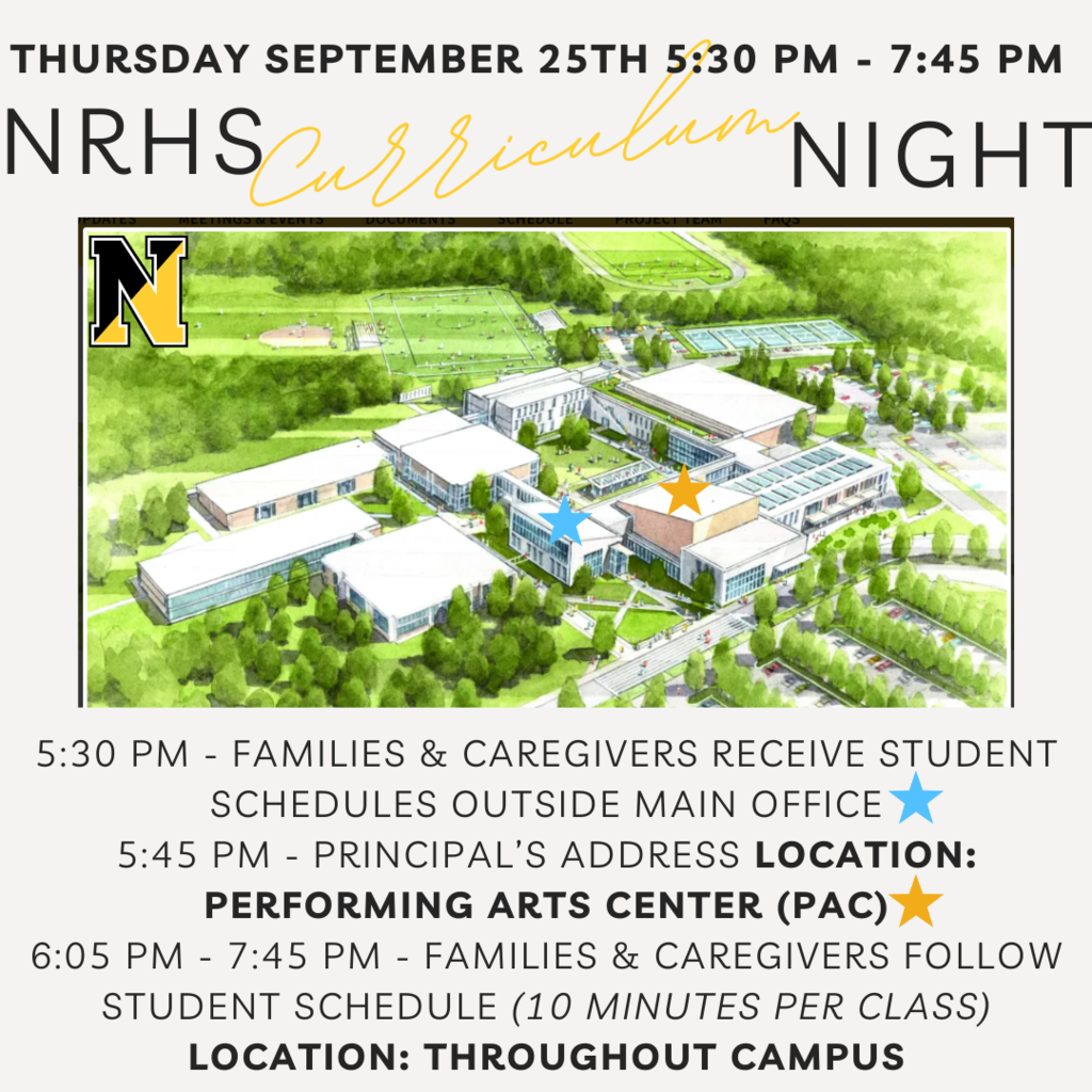 Fall 2025 Curriculum Night Flier