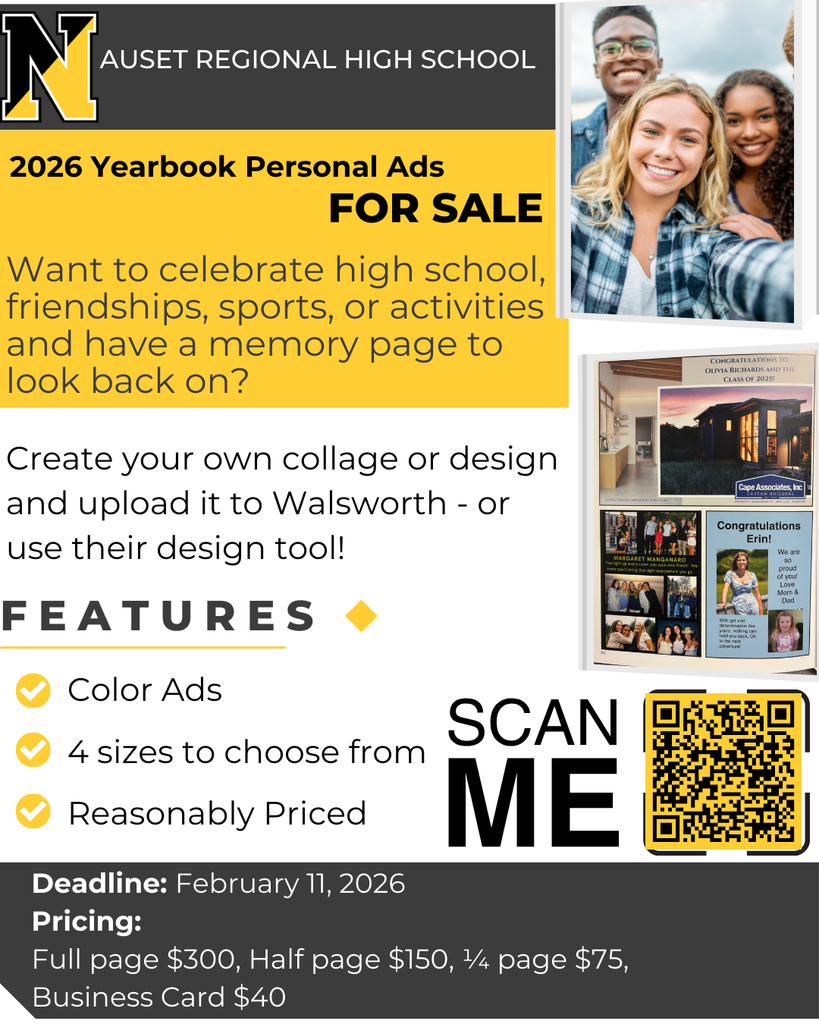 Personal Ad Flier for Yearbook