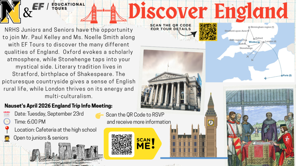 NRHS England Trip Flier
