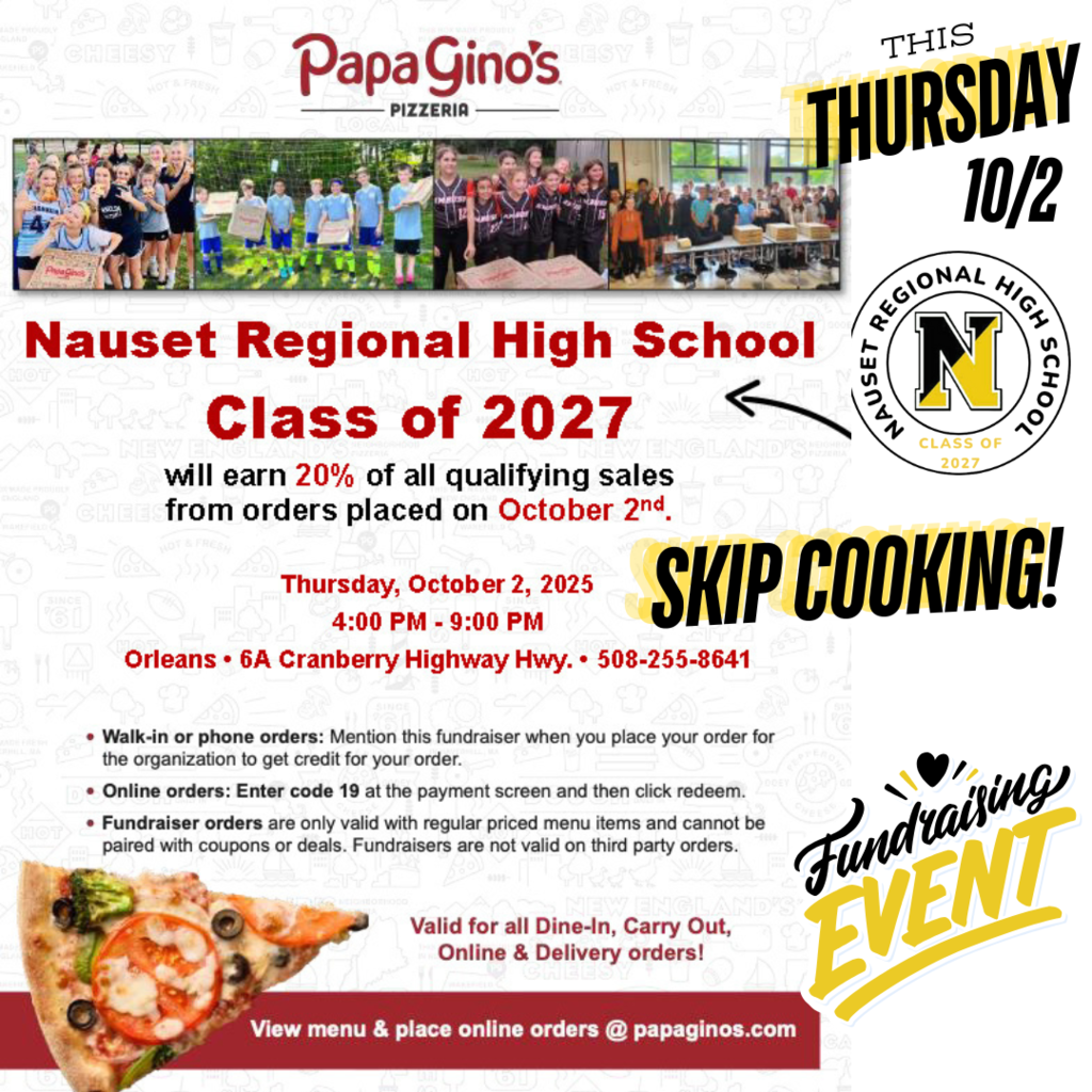 Class of 2027 Pizza Fundraiser