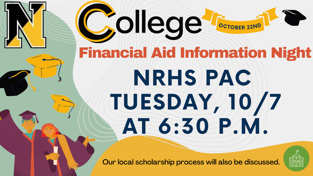 NRHS Financial Aid Informational Night Flier
