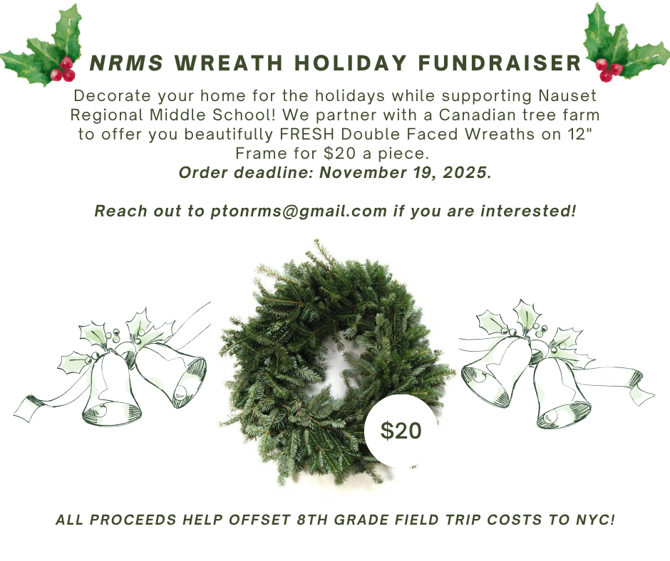 Wreath Fundraiser for NRMS