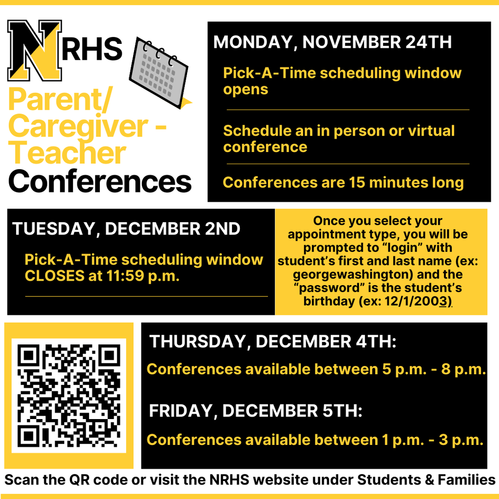 Conferences Sign Up Flyer