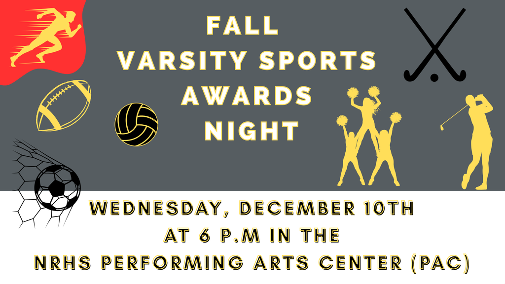 Fall Varsity Sports Awards Night Flyer