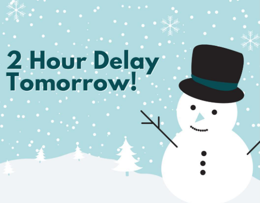 2 Hour Delay Monday 12/15/25 NPS
