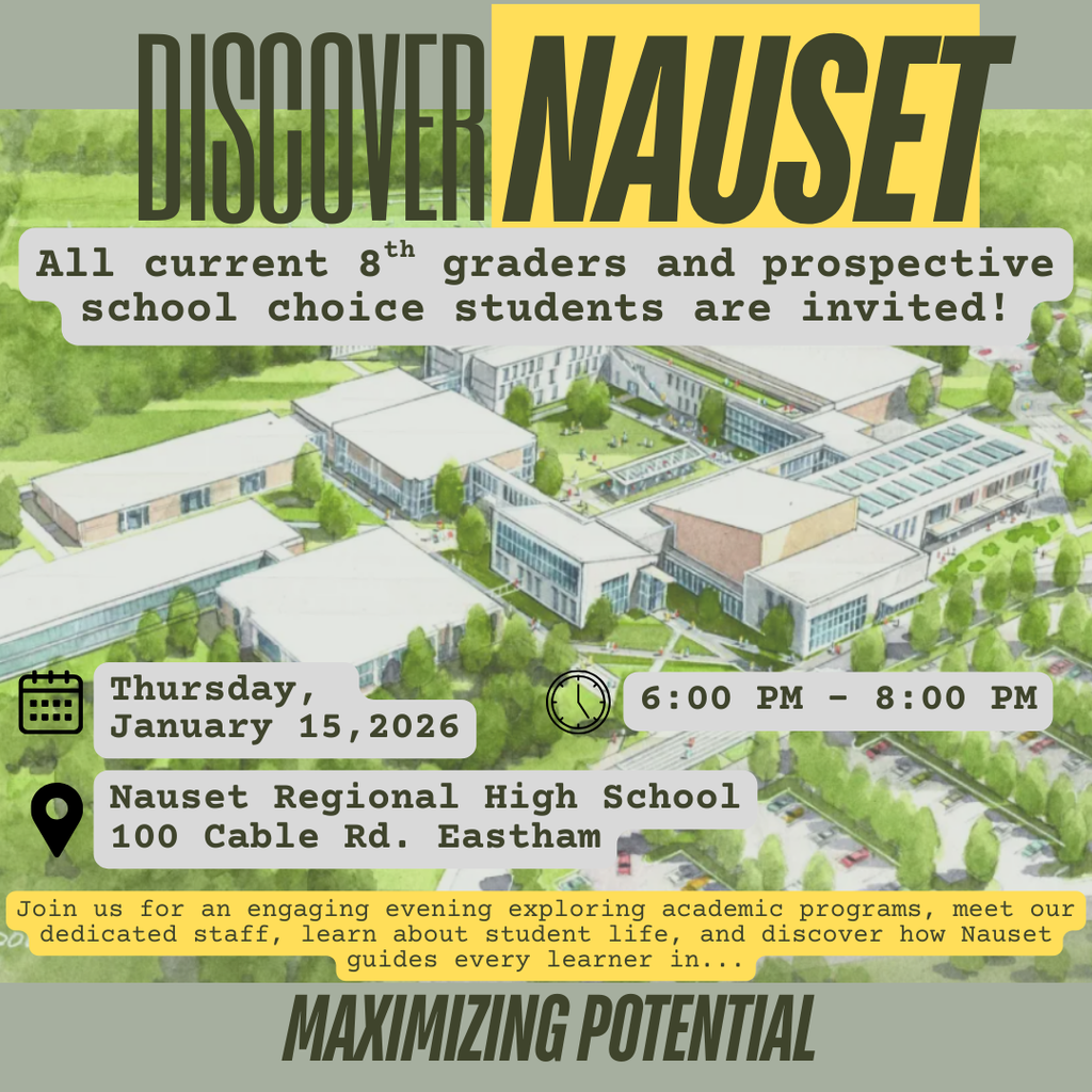 Discover Nauset Open House Flyer