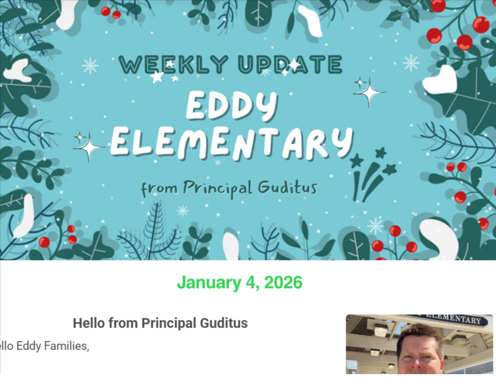 Eddy Newsletter 1.4.26
