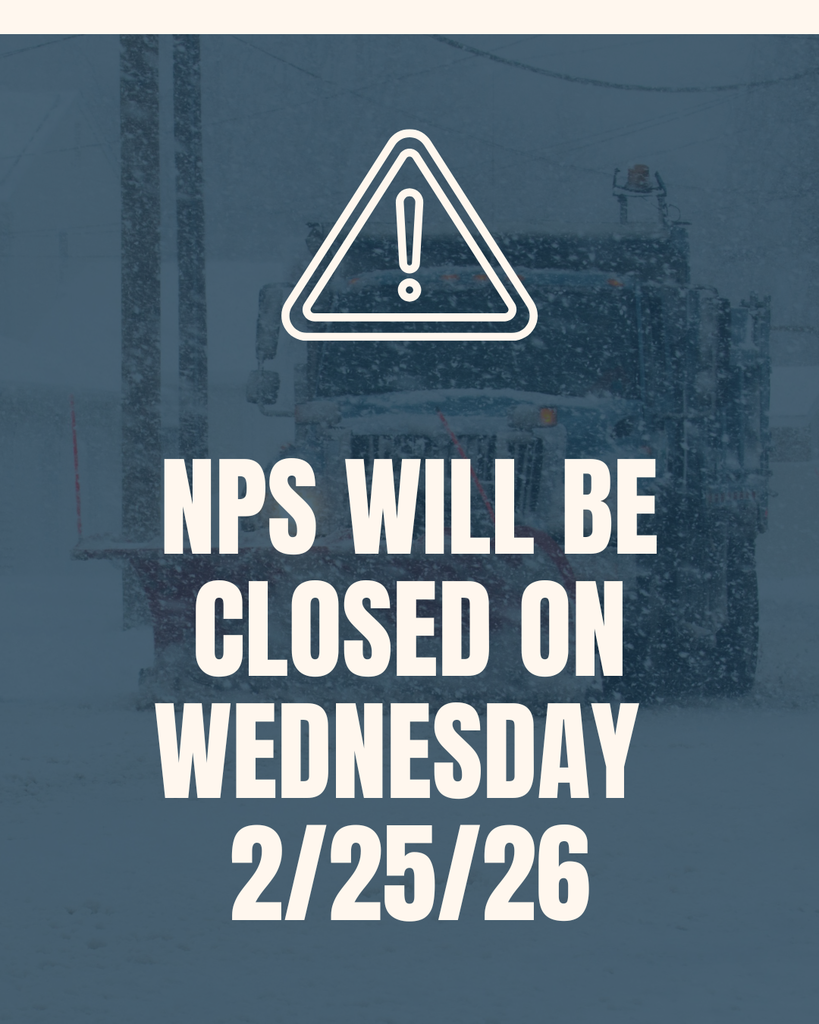 NPS Closed Wednesday 2/25/26