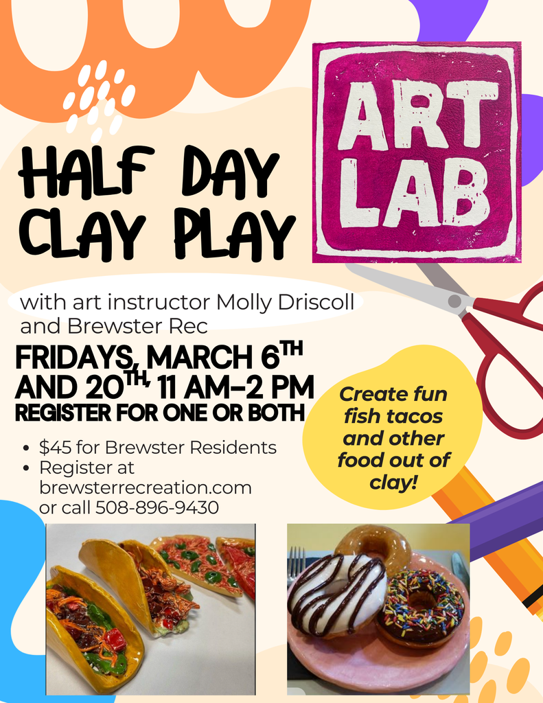Brewster Rec Half Day Clay Play