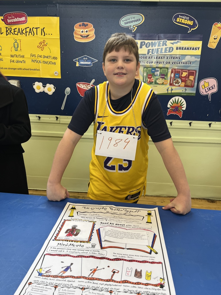 Hooray for our Fourth Grade Biographies!!