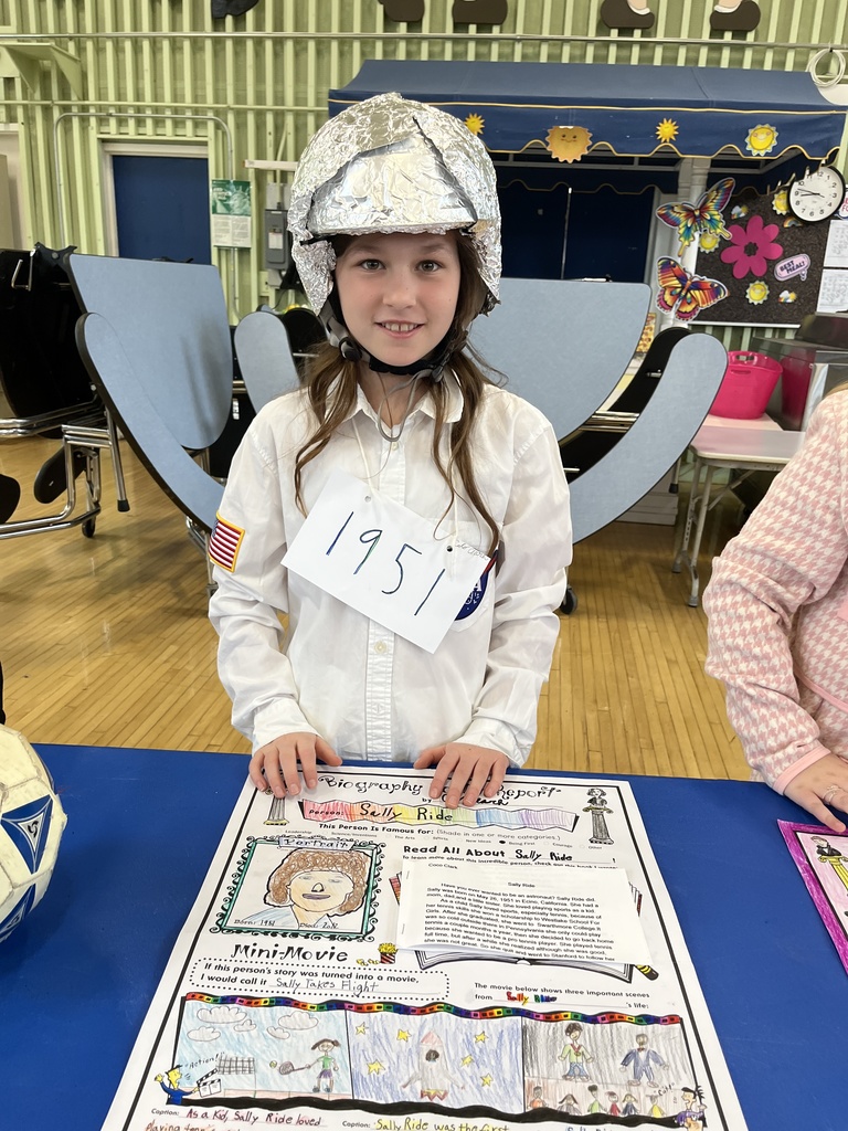 Hooray for our Fourth Grade Biographies!!