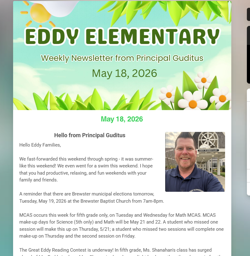 Newsletter 5.18.26