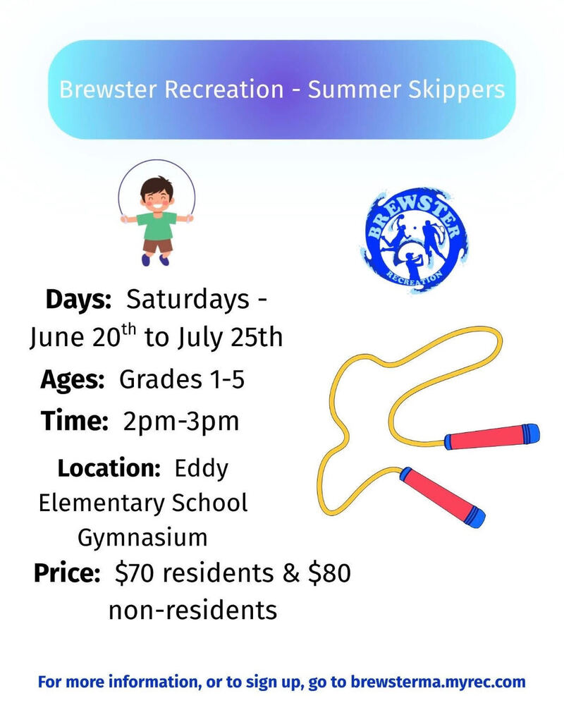 Brewster Rec- Summer Skippers info