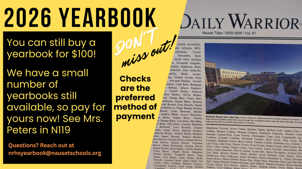 Yearbook Flier