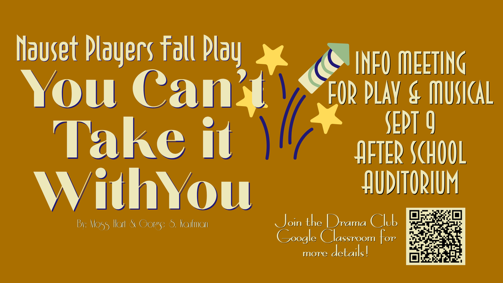 Fall Play Meeting Flyer