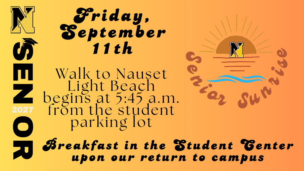 Senior Sunrise flyer