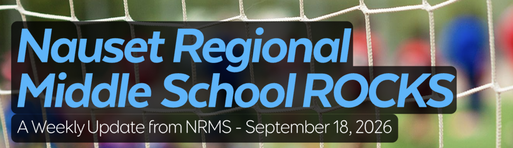 NRMS Newsletter 9.18.26