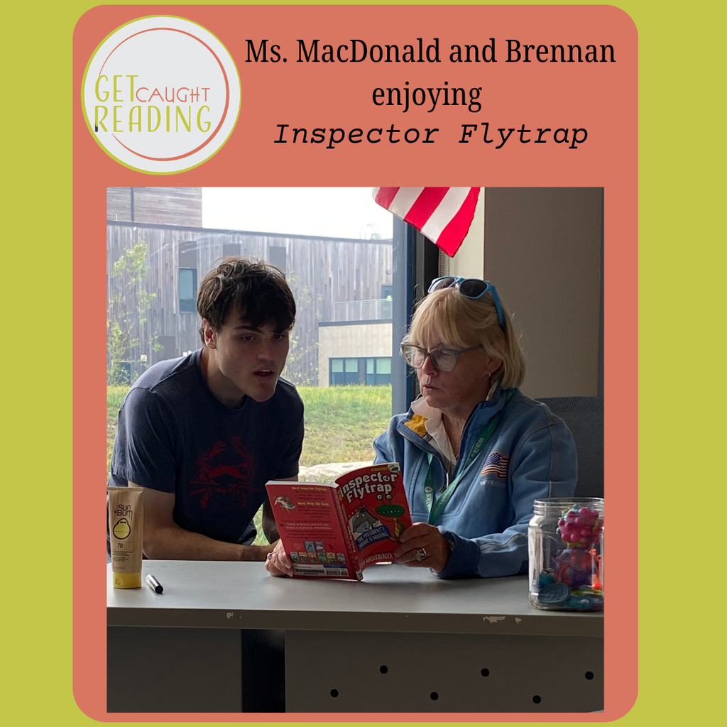 Get Caught Reading Poster - Ms. MacDonald and Brennan 