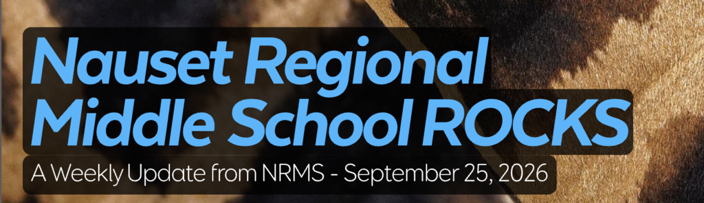 NRMS Newsletter 9.25.26