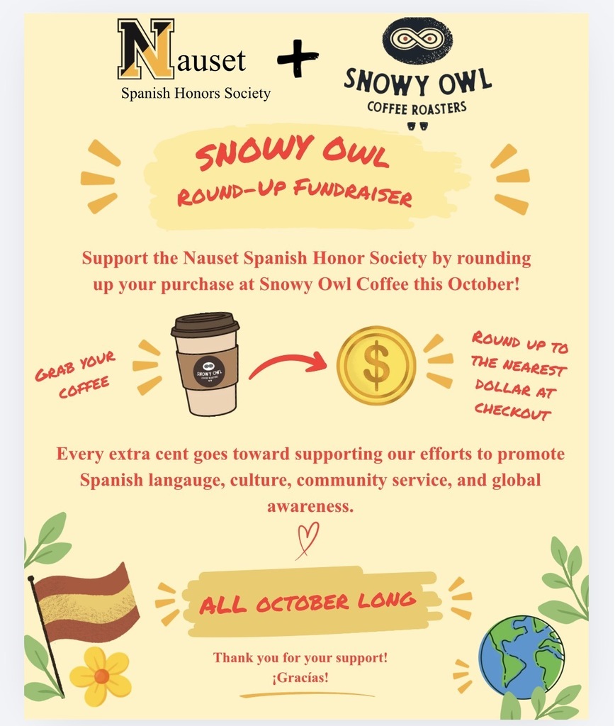 Spanish Honors Society Round Up Flyer