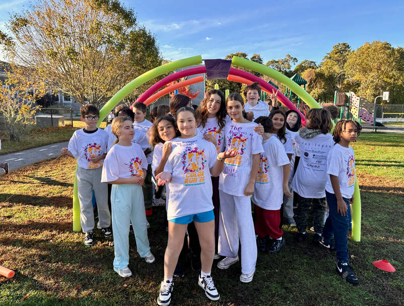 students ready to run