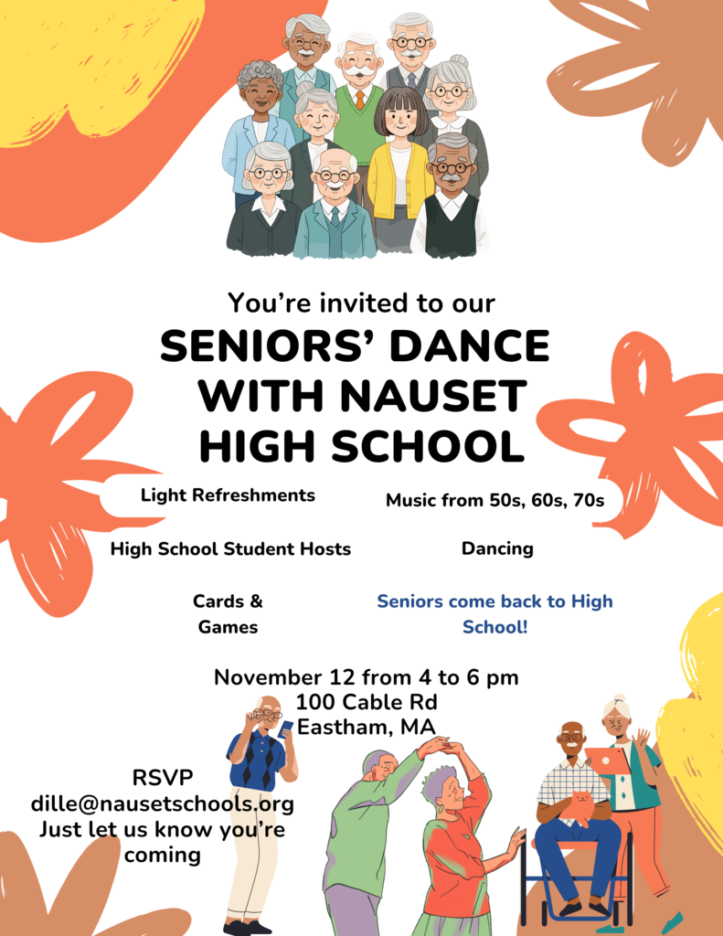 Senior Dance with Nauset Regional High School Flyer